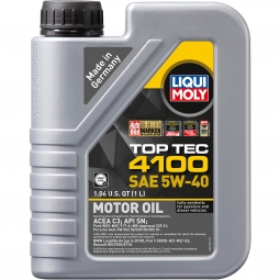 LIQUI MOLY Top Tec 4100 Engine Oil (5W40, 1 Liter)