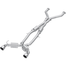 MBRP Armor Pro T304 Stainless Steel 3" Cat-Back Dual Rear Exit w/ 5" OD Tips, '23-'25 Nissan Z
