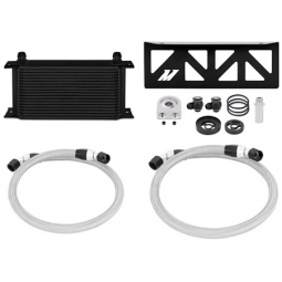Mishimoto Oil Cooler Kit (No Thermostat, Black), 2013-2020 BRZ/FR-S/86