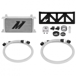Mishimoto Oil Cooler Kit (No Thermostat, Silver), '13-'20 BRZ/FR-S/86