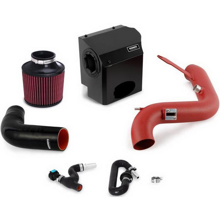 Mishimoto 14-15 Ford Fiesta ST 1.6L Performance Air Intake Kit - Wrinkle Red