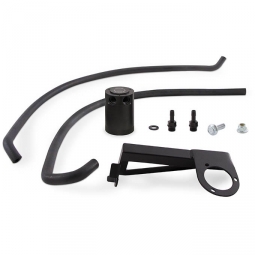 Mishimoto Baffled Oil Catch Can Kit (Black), 2013-2018 Focus ST