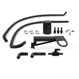Mishimoto Baffled Oil Catch Can Kit (Black), 2016-2018 Focus RS