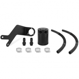 Mishimoto Baffled Oil Catch Can Kit (Black), 2018-2022 Crosstrek