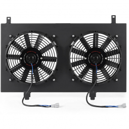 Mishimoto Aluminum Fan Shroud Kit (Black), 2003-2006 350Z