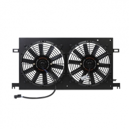 Mishimoto Aluminum Fan Shroud Kit (Plug n Play, Black), '13-'20 BRZ/FR-S/86