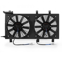 Mishimoto Aluminum Fan Shroud Kit (Plug n Play, Black), '02-'07 WRX & '04-'07 STi