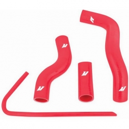 Mishimoto Silicone Radiator Hose Kit (Set/4, Red), '13-'20 BRZ/FR-S/86