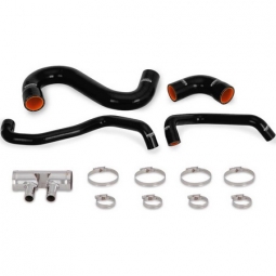 Mishimoto Silicone Lower Radiator Hose Kit (Black), 2015+ Mustang GT