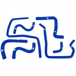 Mishimoto 7 Piece Ancillary Silicone Hose Kit (Blue), '04-'07 STi & '06-'07 WRX