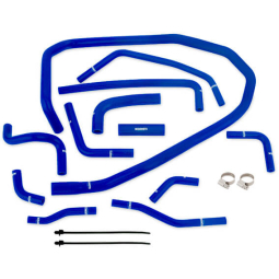 Mishimoto Silicone Ancillary Hose Kit (Blue), 2015-2021 WRX