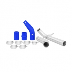Mishimoto Upper Intercooler Pipe Kit (Blue), 2008-2015 EVO X