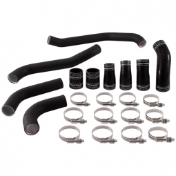 Mishimoto Intercooler Pipe Kit (Hot Side Only, Wrinkle Black), '17-'21 F-150 Raptor