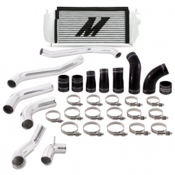 Mishimoto Intercooler Kit (Silver Core w/ Polished Pipes), '17-'21 F-150 Raptor