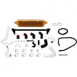 Mishimoto Front Mount Intercooler (Gold Core w/ Polished Pipes), '15-'21 WRX