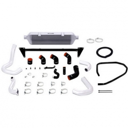 Mishimoto Front Mount Intercooler (Silver Core w/ Polished Pipes), '15-'21 WRX