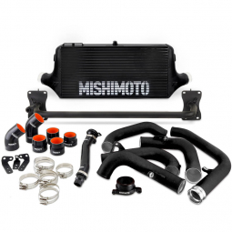 Mishimoto Front-Mount Intercooler Kit (Black w/ Black), 2022-2026 WRX