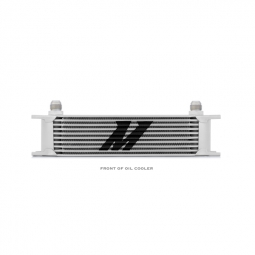Mishimoto Oil Cooler Core (Universal, 10 Row, Silver)