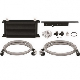 Mishimoto Oil Cooler Kit (No Thermostat, Black), 2003-2009 350Z