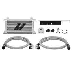Mishimoto Oil Cooler Kit (No Thermostat, Silver), 2003-2009 350Z