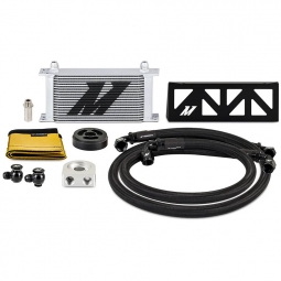 Mishimoto Oil Cooler Kit (No Thermostat, Silver), 2022-2025 BRZ & GR86