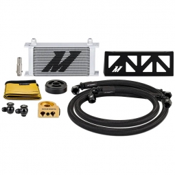 Mishimoto Oil Cooler Kit (w/ Thermostat, Silver), 2022-2025 BRZ & GR86
