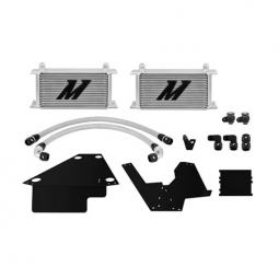 Mishimoto Oil Cooler Kit (No Thermostat, Silver), 2008-2015 EVO X