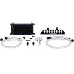 Mishimoto Oil Cooler Kit (No Thermostat, Black), 2013-2018 Focus ST