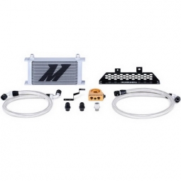 Mishimoto Oil Cooler Kit (w/ Thermostat, Silver), 2013-2018 Focus ST