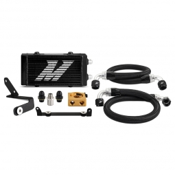 Mishimoto Oil Cooler Kit (w/ Thermostat, Black), 2023-2025 GR Corolla