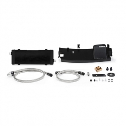 Mishimoto Oil Cooler Kit (w/ Thermostat, Black), 2016-2018 Focus RS