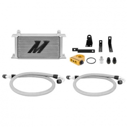 Mishimoto Oil Cooler Kit (w/ Thermostat, Silver), 2000-2009 S2000