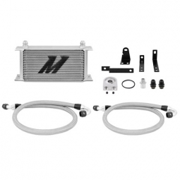 Mishimoto Oil Cooler Kit (No Thermostat, Silver), 2000-2009 S2000