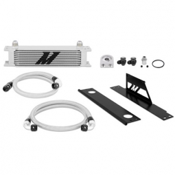 Mishimoto Oil Cooler Kit (No Thermostat, Silver), '02-'05 WRX & '04-'05 STi