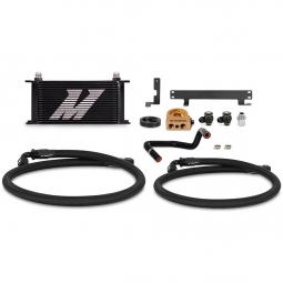 Mishimoto Oil Cooler Kit (w/ Thermostat, Black), 2022-2025 WRX