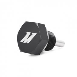 Mishimoto Magnetic Oil Pan Drain Plug Bolt (M16x1.5mm, Black), '15-'25 WRX