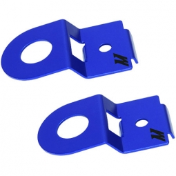 Mishimoto Aluminum Radiator Stay Set (Blue), '08-'14 WRX & '08-'14 STi