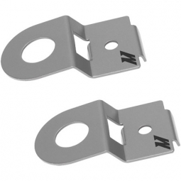 Mishimoto Aluminum Radiator Stay Set (Silver), '08-'14 WRX & '08-'14 STi