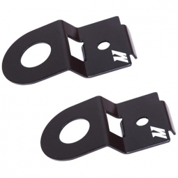 Mishimoto Aluminum Radiator Stay Set (Black), '08-'14 WRX & '08-'14 STi