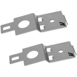 Mishimoto Aluminum Radiator Stay Set (Silver), '02-'07 WRX & '04-'07 STi