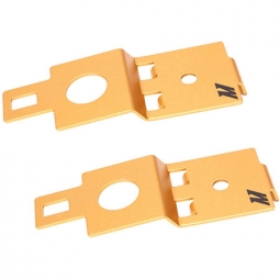 Mishimoto Aluminum Radiator Stay Set (Gold), '02-'07 WRX & '04-'07 STi