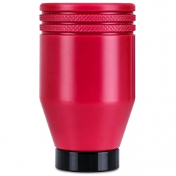 Mishimoto Shift Knob (Red w/ Black), 2022-2026 WRX