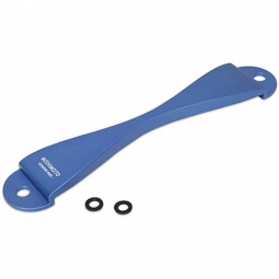 Mishimoto Battery Tie Down (Blue), '02-'26 WRX & '04-'21 STi & BRZ/FR-S/86