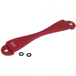 Mishimoto Battery Tie Down (Red), '02-'26 WRX & '04-'21 STi & BRZ/FR-S/86
