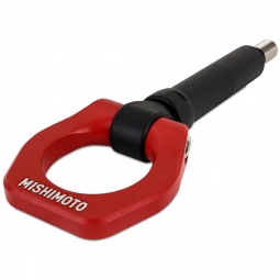 Mishimoto Front Racing Tow Hook (Red), 2002-2007 WRX & 2002-2007 STi