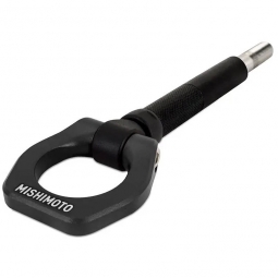 Mishimoto Front Racing Tow Hook (Black), 2022-2026 WRX