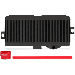 Mishimoto Top Mount Intercooler (Black w/ Red Hoses), 2008-2021 STi