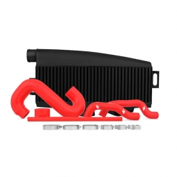Mishimoto Top Mount Intercooler (Black w/ Red Hoses), '02-'07 WRX & STi