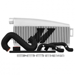Mishimoto Top Mount Intercooler (Silver w/ Black Hoses), '02-'07 WRX & STi