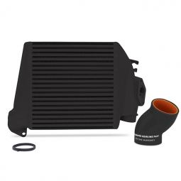 Mishimoto Top Mount Intercooler (Black w/ Black Hoses), 2008-2014 WRX